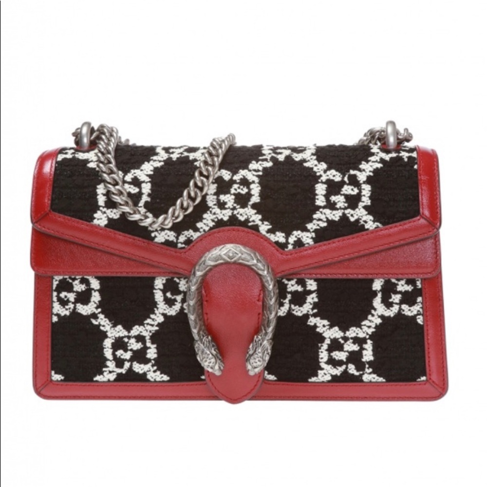NEW Gucci Dionysus tweed shoulder bag